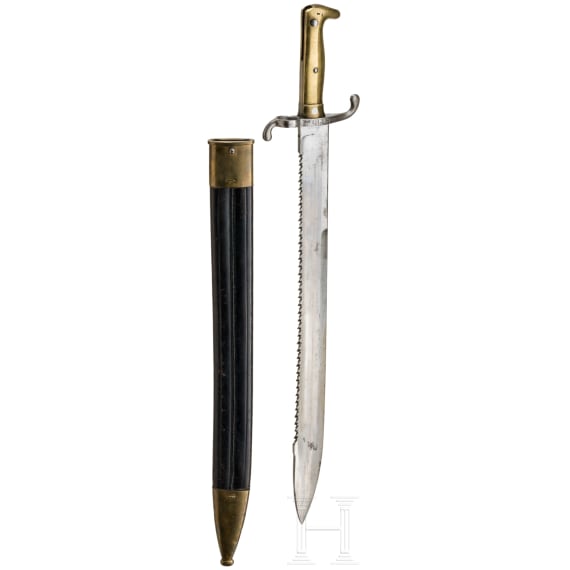 A Pioneer Bayonet M71, Bavarian pattern