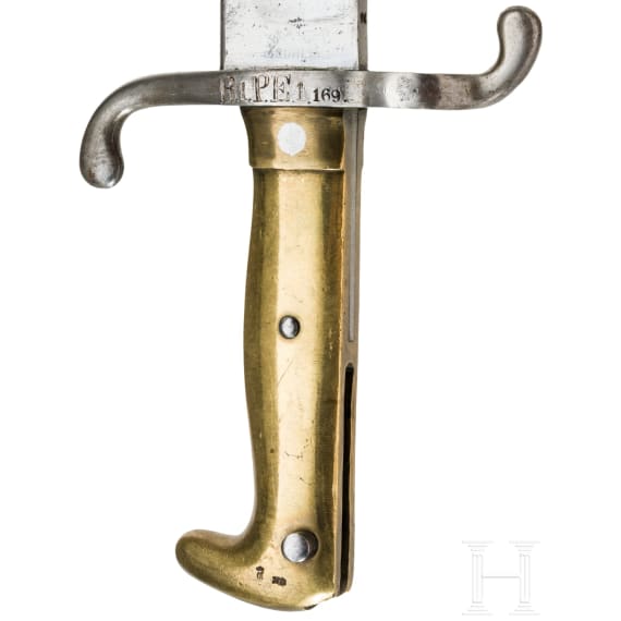 A Pioneer Bayonet M71, Bavarian pattern