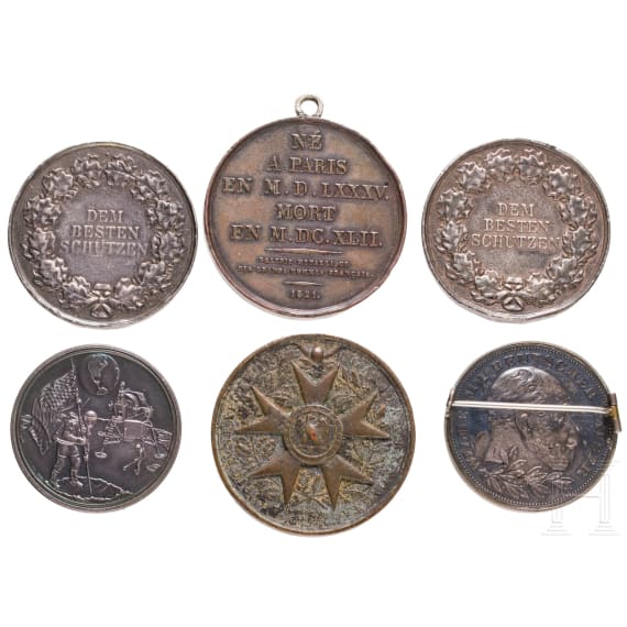 Sammlung verschiedener Internationaler Medaillen aus dem 19./ 20. Jhdt.