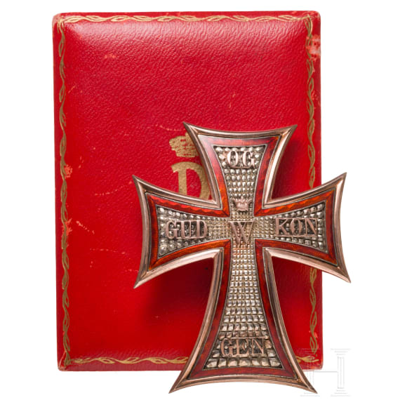 Order of the Dannebrog - Silver Cross (Dannebrogordenens H&aelig;derstegn), Denmark
