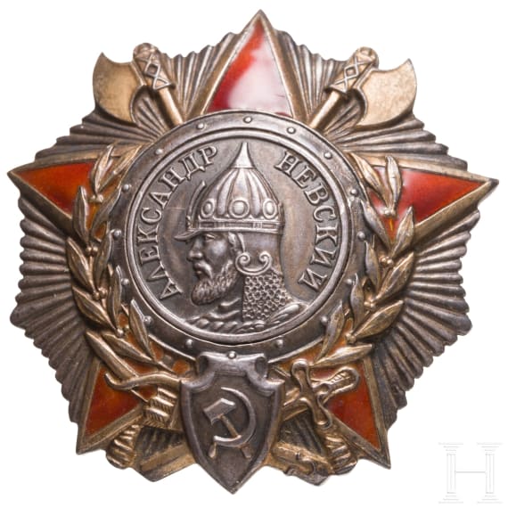 Order of Alexander Nevsky, Soviet Union, from 1943