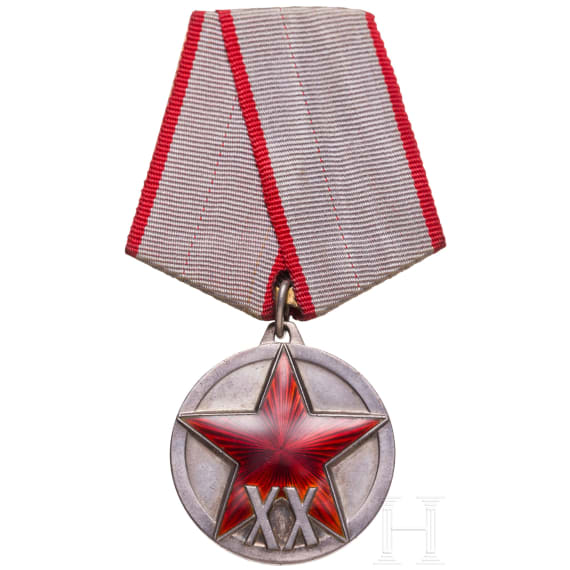 A Medal "20 Years of the Red Workers' and Peasants' Army", Soviet Union from 1938