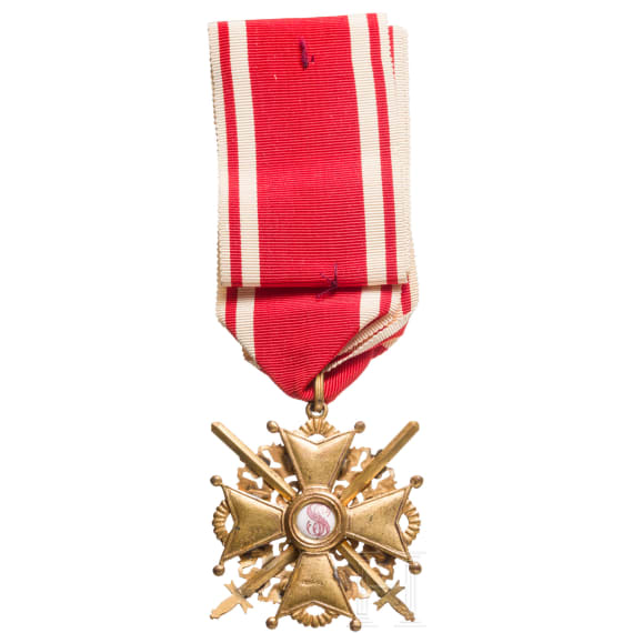 Russian Order of St. Stanislaus, Cross 2nd Class with Swords, circa 1916/17