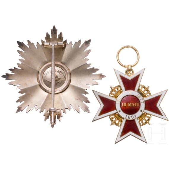 Order of the Crown of Romania, Grand Officer's Set