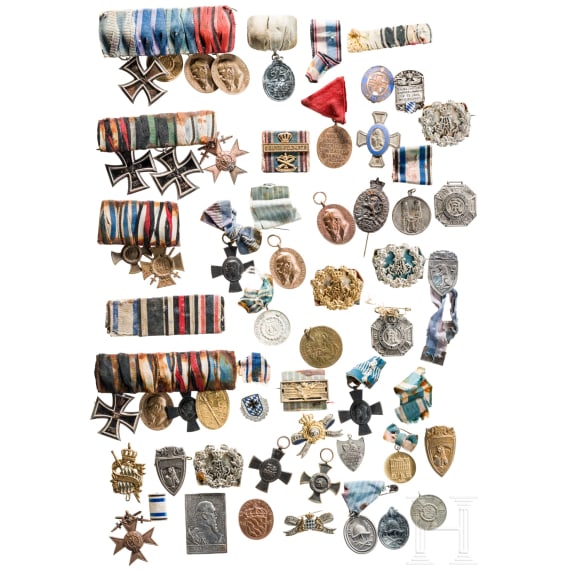 Approximately 35 awards, mostly from Bavaria