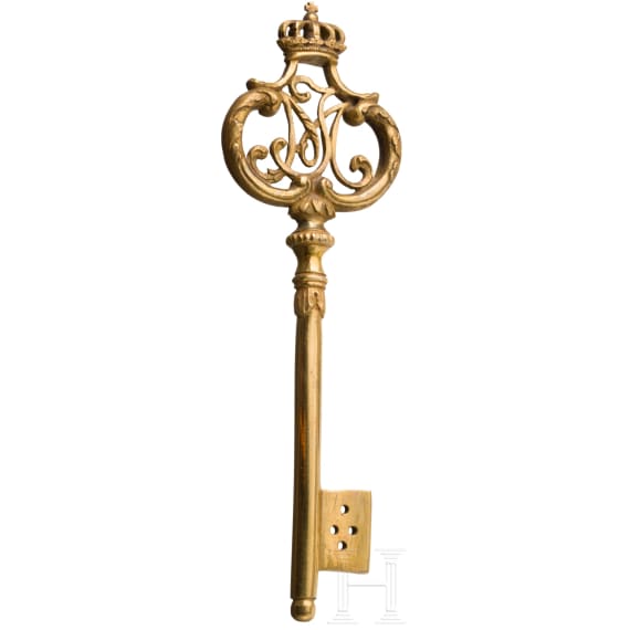 A chamberlain&rsquo;s key from the reign of King Maximilian I Joseph (1806&ndash;1825)