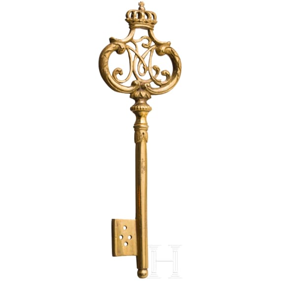 A chamberlain&rsquo;s key from the reign of King Maximilian I Joseph (1806&ndash;1825)