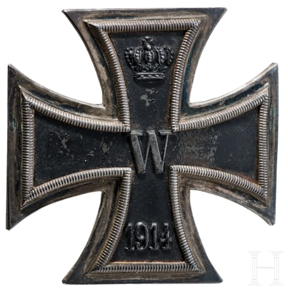 A Iron Cross 1914 1st class made by AWS of Berlin