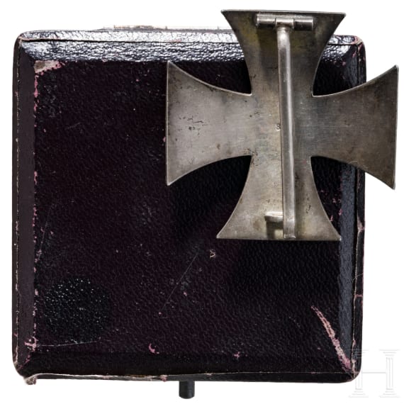 A cased Iron Cross 1914 1st class