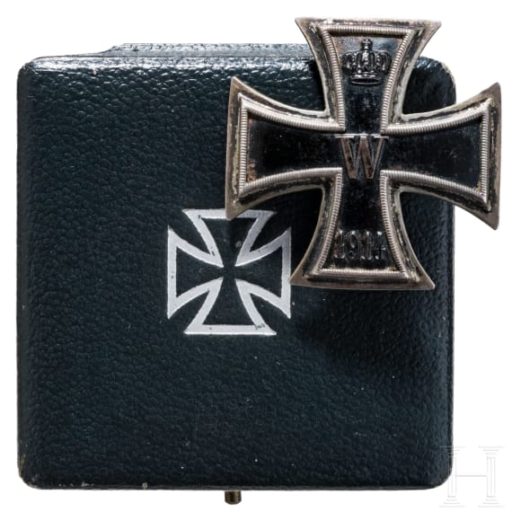 A cased Iron Cross 1914 1st class