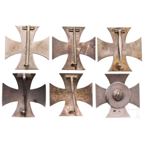 Six Iron Crosses 1st Class 1914