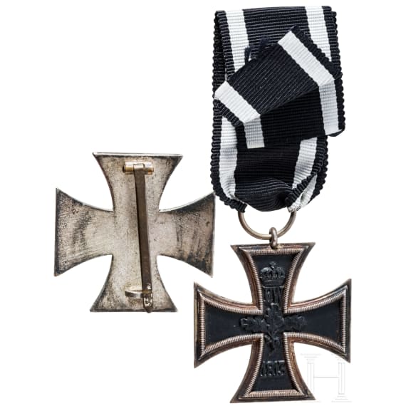 An Iron Cross 1914 1st and 2nd class