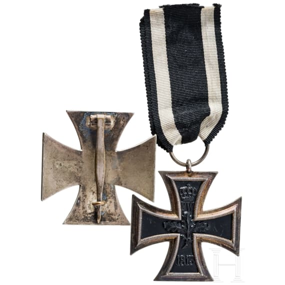An Iron Cross 1914 1st and 2nd class