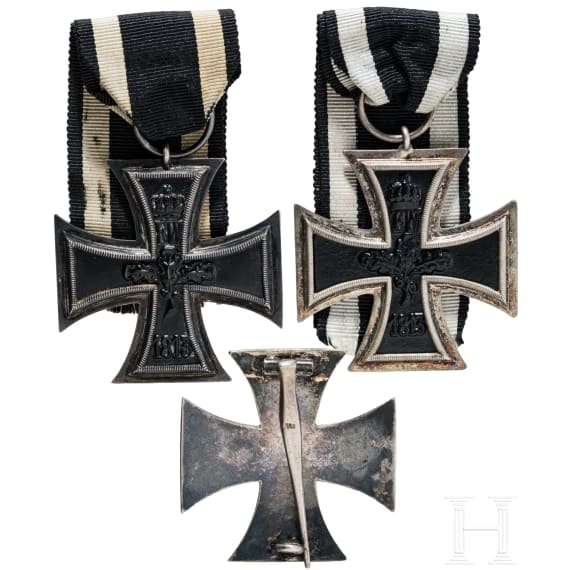 Three Iron crosses 1914