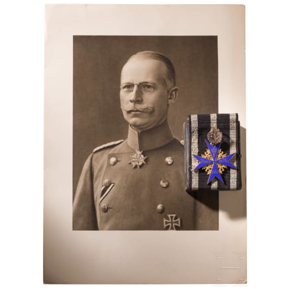 General Gerhard Tappen - A cased Pour le M&eacute;rite with Oak Leaves