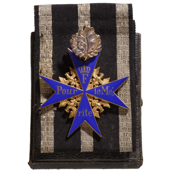 General Gerhard Tappen - A cased Pour le M&eacute;rite with Oak Leaves