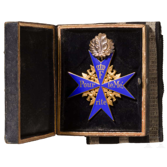 General Gerhard Tappen - A cased Pour le M&eacute;rite with Oak Leaves