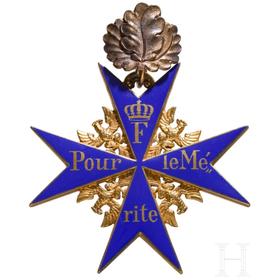 General Gerhard Tappen - A cased Pour le M&eacute;rite with Oak Leaves