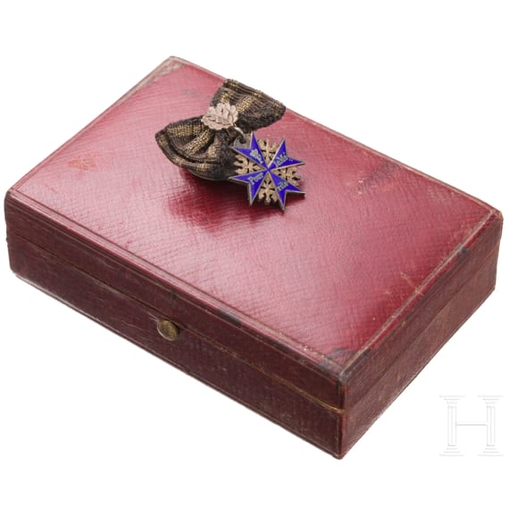 General Gerhard Tappen - A Miniature of the Order of Pour le M&eacute;rite with Oak Leaves