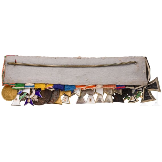 General Gerhard Tappen &ndash; 14-piece medal bar