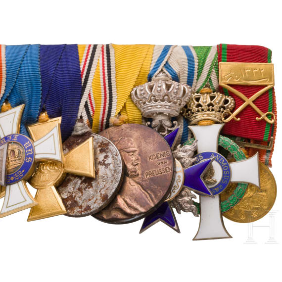 General Gerhard Tappen &ndash; 14-piece medal bar