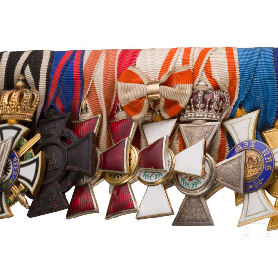 General Gerhard Tappen &ndash; 14-piece medal bar