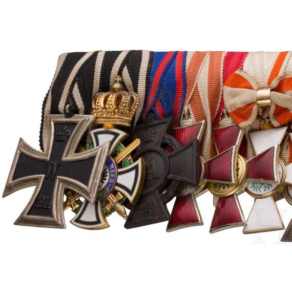 General Gerhard Tappen &ndash; 14-piece medal bar