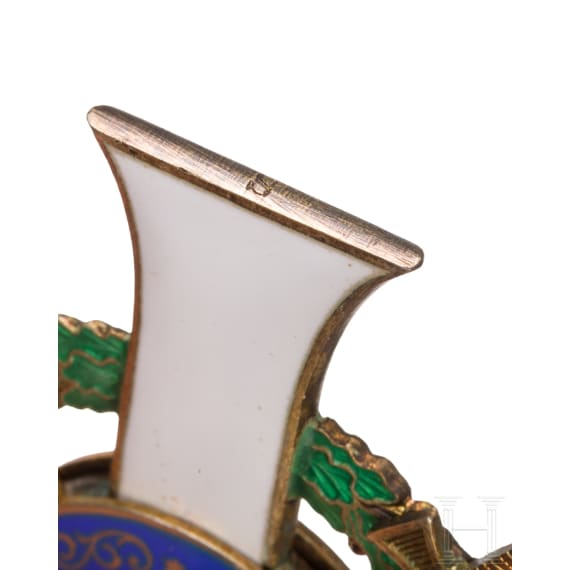 General Gerhard Tappen - A cased Commander's Cross with Swords of the Saxon Order of Albrecht