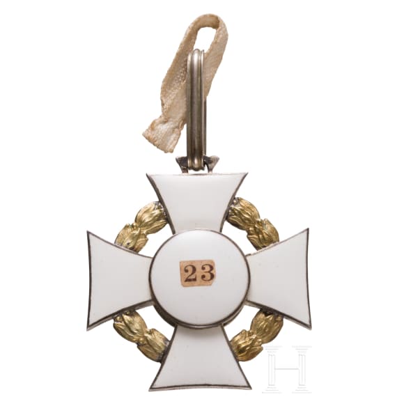 General Gerhard Tappen - A cased Austrian Military Cross of Merit, 2nd Class, with war decoration