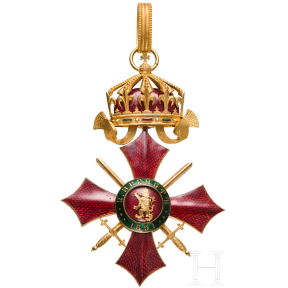 General Gerhard Tappen &ndash; A Grand Cross with Swords of the Bulgarian Order of Military Merit