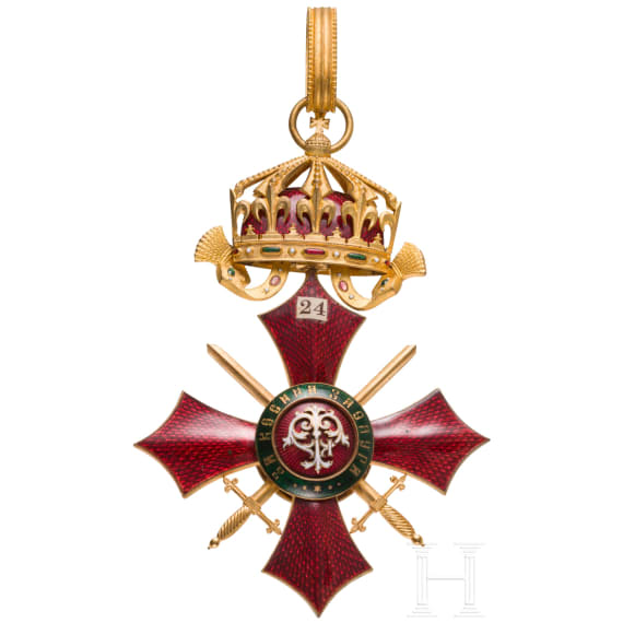 General Gerhard Tappen &ndash; A Grand Cross with Swords of the Bulgarian Order of Military Merit