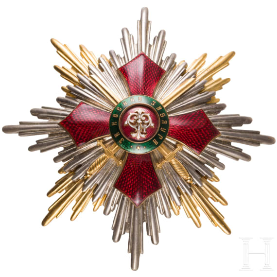 General Gerhard Tappen &ndash; Star of the Grand Cross of the Bulgarian Order of Military Merit with Swords