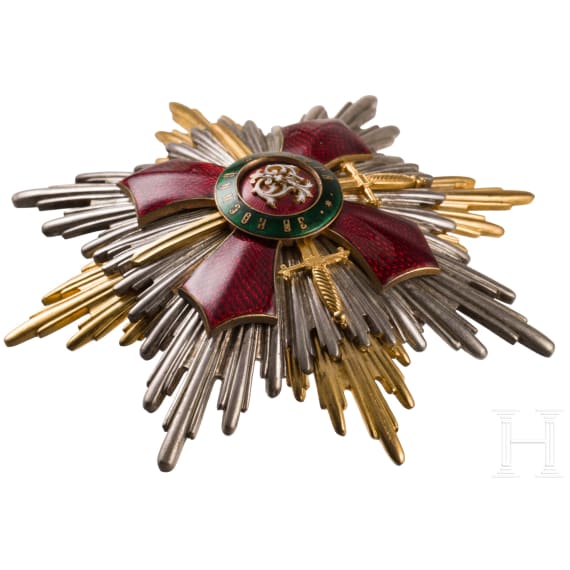 General Gerhard Tappen &ndash; Star of the Grand Cross of the Bulgarian Order of Military Merit with Swords