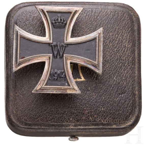 General Gerhard Tappen - A cased Iron Cross 1914, 1st Class, manufactured by the Friedl&auml;nger Brothers of Berlin