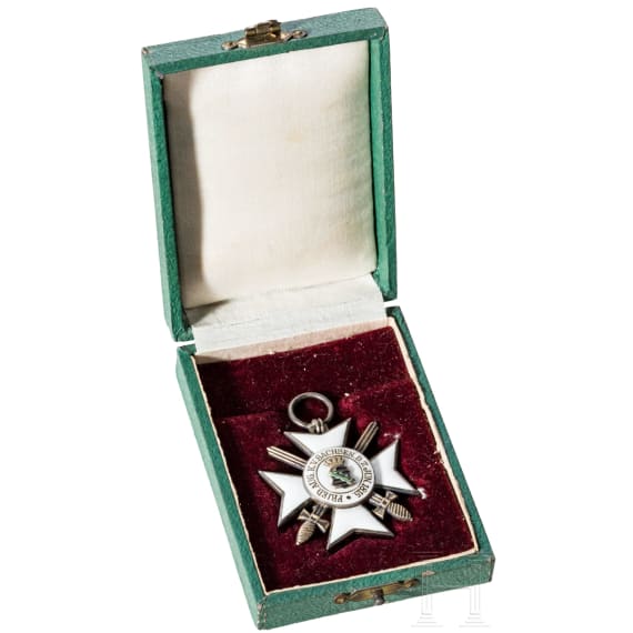 Order of Merit - A cased Knight's Cross, 2nd Class, with Swords
