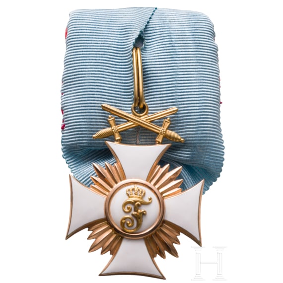 Order of Frederick, Knight's Cross 1st Class with Swords