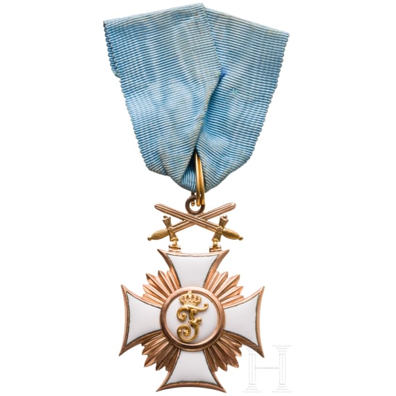 Order of Frederick, Knight's Cross 1st Class with Swords