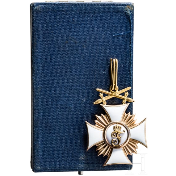 Order of Frederick, Knight's Cross, 1st Class with Swords, in its presentation case