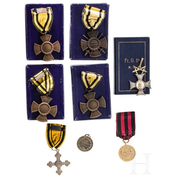 A Small Collection of W&uuml;rttemberg Awards