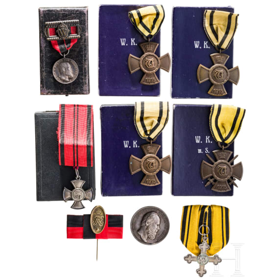 A Small Collection of W&uuml;rttemberg Awards