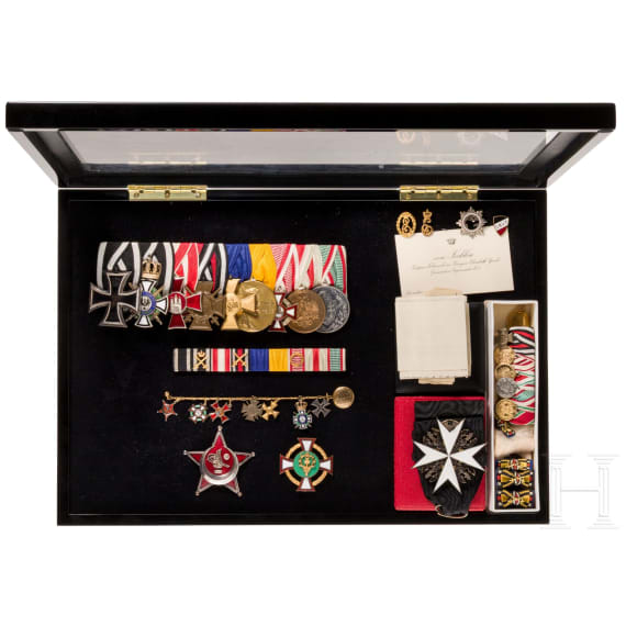 Major Wilhelm von Jecklin (1875&ndash;1937) &ndash; extensive collection of medals from the First World War and documents