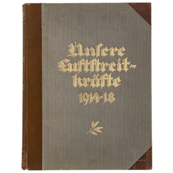 Buch &bdquo;Unsere Luftstreitkr&auml;fte 1914-1918" von Walter von Eberhardt