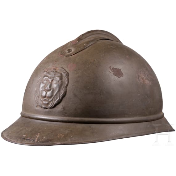Stahlhelm &bdquo;Adrian" M 15 f&uuml;r Mannschaften der belgischen Armee