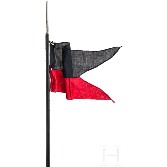 Kavallerielanze M 1823 mit Flagge