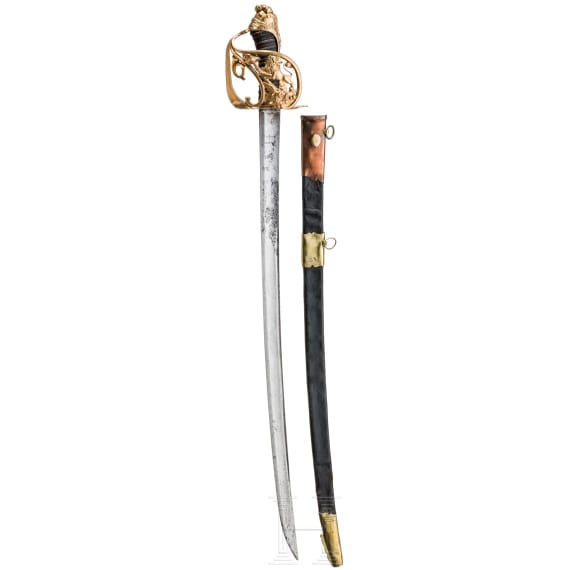 A French revolutionary sabre, circa 1790