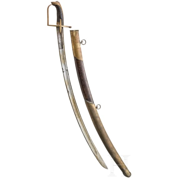 A sabre M 1777 for Hussar troopers