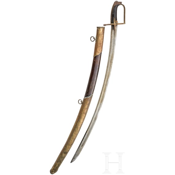A sabre M 1777 for Hussar troopers