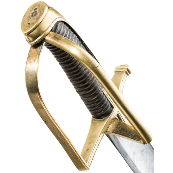 A hussar saber &agrave; garde tournante, 2nd half of the 18th century