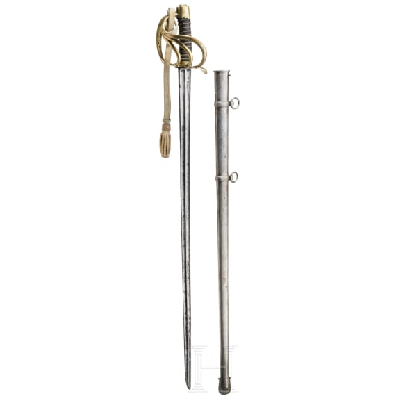 A pallash M an XI for cuirassier troopers, dated 1814