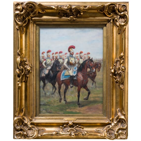 Paul Emile Perboyre (1851&ndash;1929) &ndash; Carabiniers in the Field